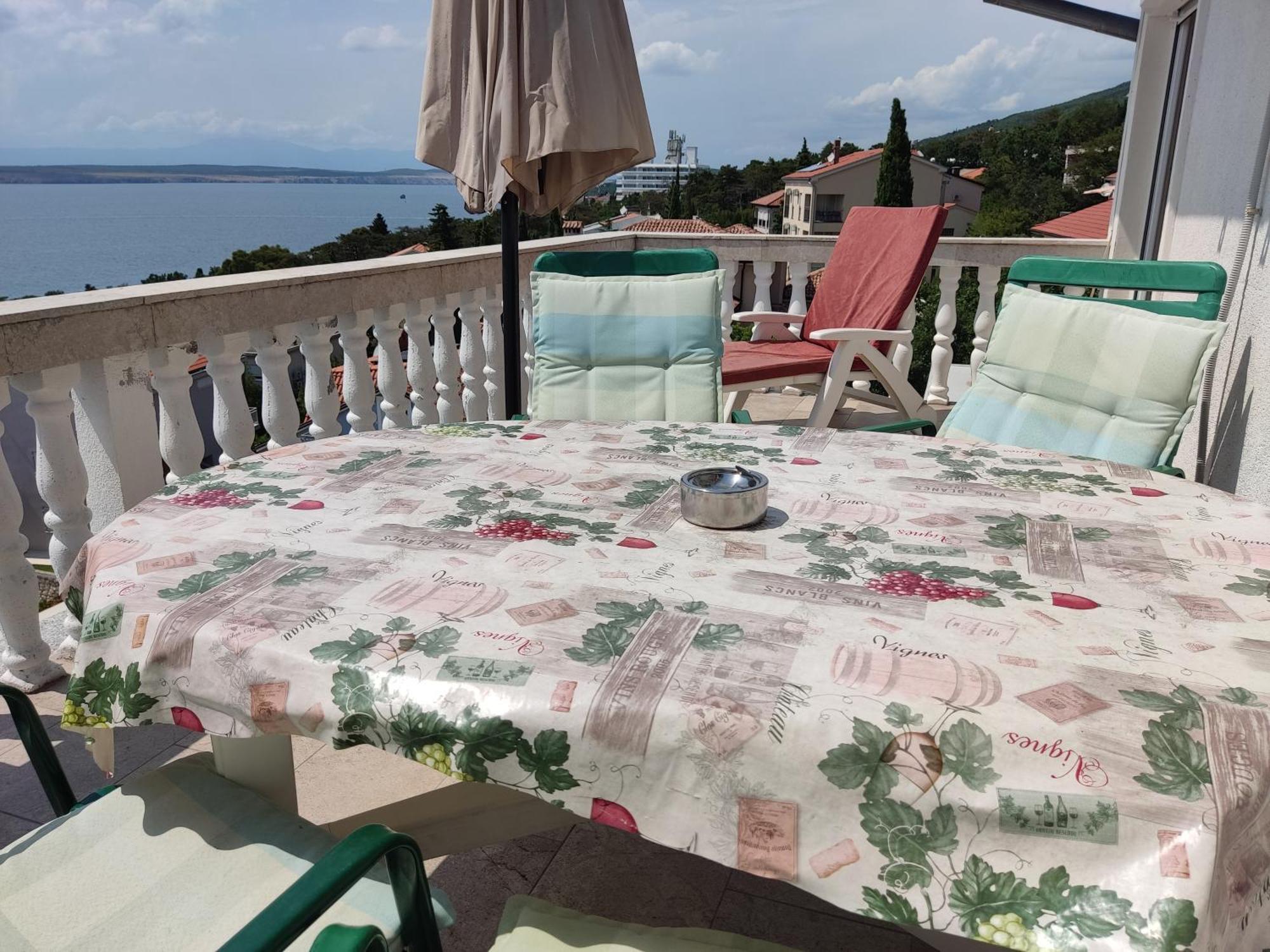Panorama View Close Sandy Beach 100M To Talasoterapija, Crikvenica Exterior photo